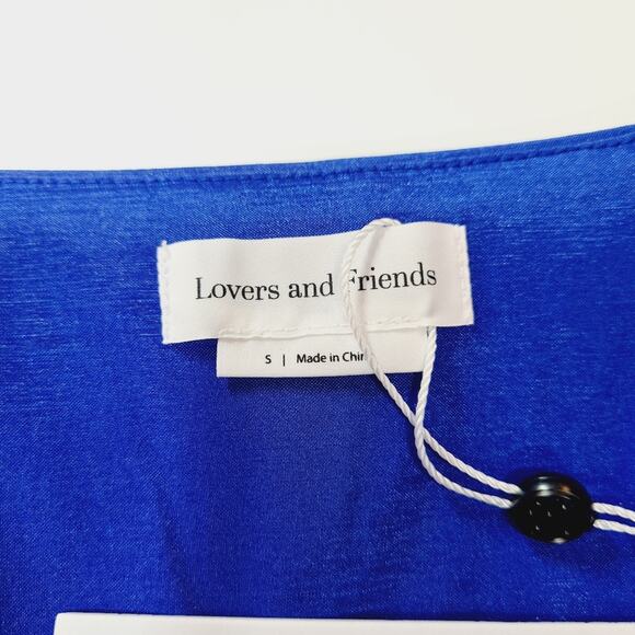 Lovers and Friends Tyra Mini Dress in Indigo Blue Small - Picture 6 of 11